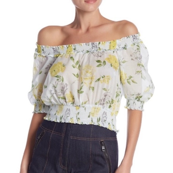 cinq a sept Tops - CINQ A SEPT "Heidi" Off the Shoulder Top M